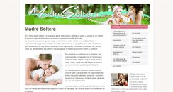 Desktop Screenshot of madresoltera.org